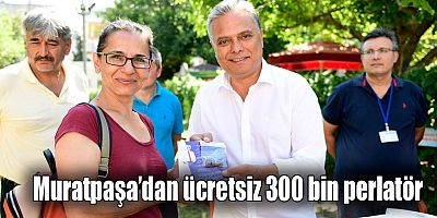 Muratpaşa’dan ücretsiz 300 bin perlatör