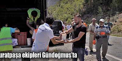 Muratpaşa ekipleri Gündoğmuş’ta