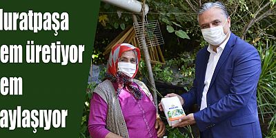 Muratpaşa hem üretiyor hem paylaşıyor