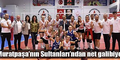 Muratpaşa’nın Sultanları’ndan net galibiyet