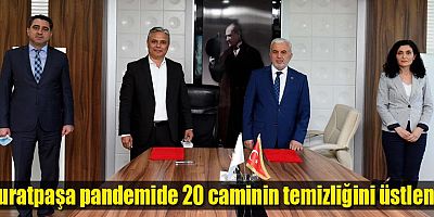 Muratpaşa pandemide 20 caminin temizliğini üstlendi