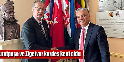 Muratpaşa ve Zigetvar kardeş kent oldu