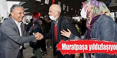 Muratpaşa yıldızlaşıyor