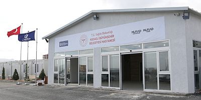 MÜSİAD destekleri ile Hatay'da inşa edilen Sahra Hastanesi hasta kabulüne başladı