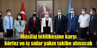 Müsilaj tehlikesine karşı körfez ve iç sular yakın takibe alınacak