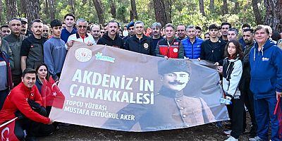 Mustafa Ertuğrul Aker ve silah arkadaşları Kemer'de anıldı