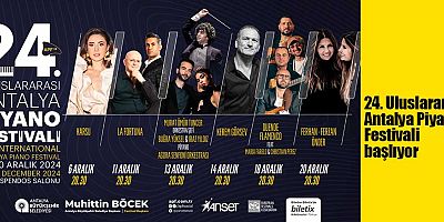 Müziğin kalbi Antalya’da atacak 