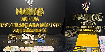 Narkotik suçlarla mücadele devam ediyor