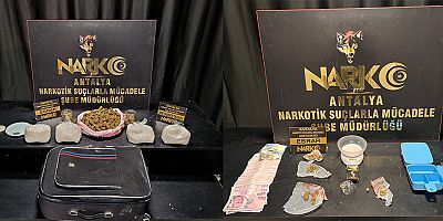 Narkotik suçlarla mücadele devam ediyor