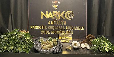 Narkotik Suçlarla Mücadelede SON 1 HAFTADA Yapılan Çalışmalar