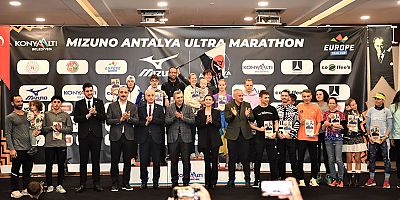 Nefes kesen maraton ödül töreni ile sona erdi