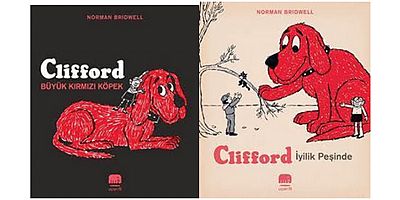 Norman Bridwell imzalı klasik çocuk kitabı serisi Clifford