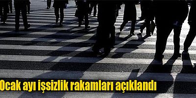 Ocak ayı işsizlik rakamları açıklandı