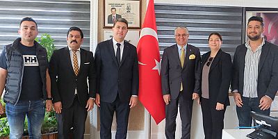 Oda Başkanı Çelik’ten Başkan Topaloğlu’na ziyaret 