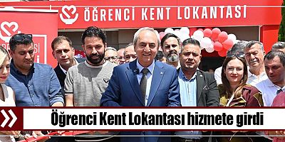 Öğrenci Kent Lokantası Hizmete Girdi