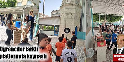 Öğrenciler farklı platformda kaynaştı