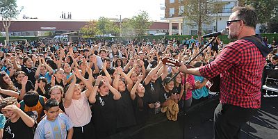 Öğrenciler, Sahne Kepez ile coştu