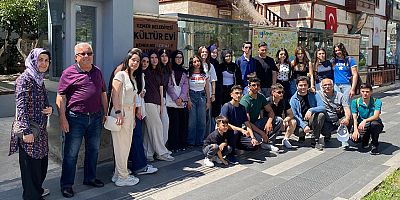Öğrencilerden Kültür Evi’ne ziyaret