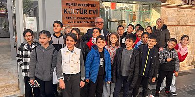 Öğrencilerden Özdemir ve Kültür Evi’ne ziyaret