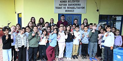 Öğrencilerden sıfır atık farkındalık ziyareti