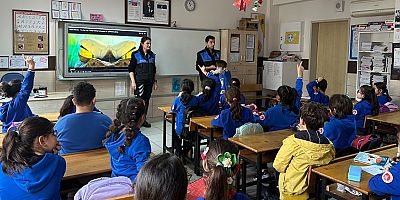 Öğrencilere polislik mesleği anlatıldı