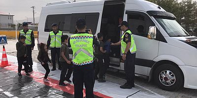 Öğrencilere Trafik Eğitimi