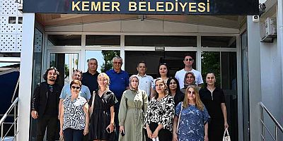 Öğretmenlerden Başkan Topaloğlu’na ziyaret