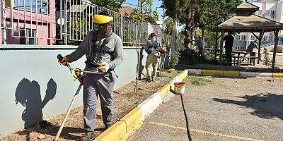 Okul bahçeleri Kepez’le güzelleşiyor