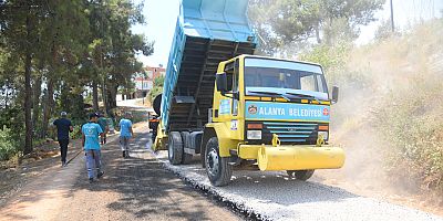 Okurcalar ve Türkler Mahallesi'nde asfalt tamamlandı