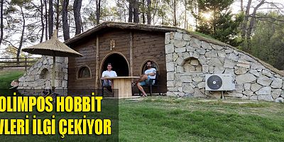 Olimpos Hobbit evleri ilgi çekiyor