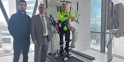 Omurilik felçli Bosnalı genç, yürüme umudunu Türkiye'de buldu