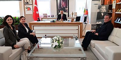 Öner’den Başkan Topaloğlu’na ziyaret