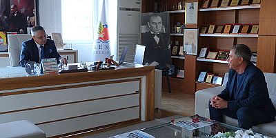 Öniz’den Başkan Topaloğlu’na ziyaret 