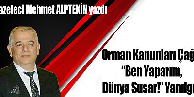 Orman Kanunları Çağı… “Ben Yaparım, Dünya Susar!” Yanılgısı