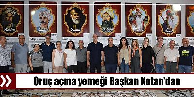 Oruç açma yemeği Başkan Kotan'dan