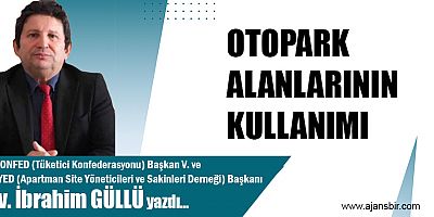 OTOPARK ALANLARININ KULLANIMI