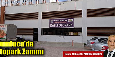 Otopark zammı hoş karşılanmadı