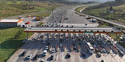 Otoyollardan 21 milyon 67 bin 377 araç geçti