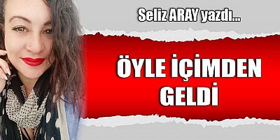 ÖYLE İÇİMDEN GELDİ