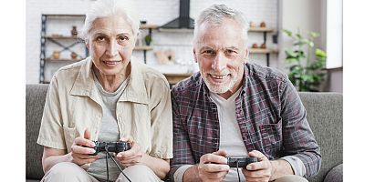 Oyun dünyasının yeni üyeleri 55-64 yaş aralığında