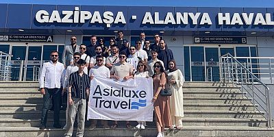 Özbek Seyahat Acentesi temsilcilerine Alanya tanıtıldı