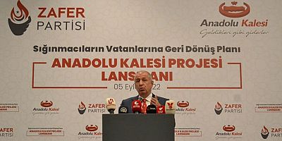 Özdağ: Zafer Partisi örtülü istilayı Anadolu Kalesi ile sona erdirecektir
