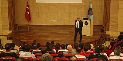 Özel Güvenlik Görevlilerine  Eğitim Verildi