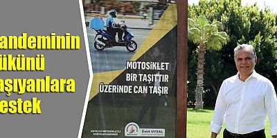 Pandeminin yükünü taşıyanlara destek