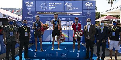 Paratriathlon Dünya Kupası yarışları yapıldı