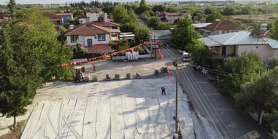 Parke çalışması tam gaz devam