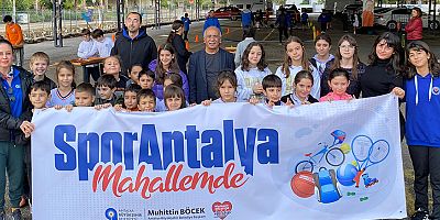 Pınarbaşı Mahallesinde spor ve eğlence bir arada
