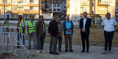 Piyade Er Fikret Karamusaoğlu Caddesi'ndeki çalışmalar sona yaklaştı