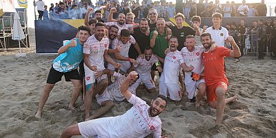 Plaj Futbolunun Kalbi Alanya'da Attı