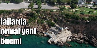 Plajlarda normal yeni dönemi